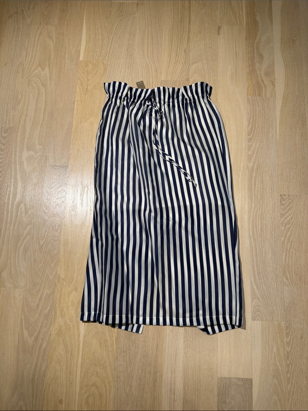 J.Crew paper bag midi skirt